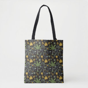 Bolso De Tela Animales tropicales patrón sin soldadura árbol de 