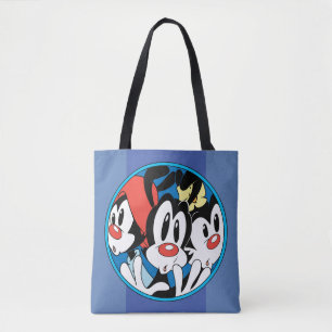 Bolso De Tela Animaniacs   Gráfico circular de hermanos Warner