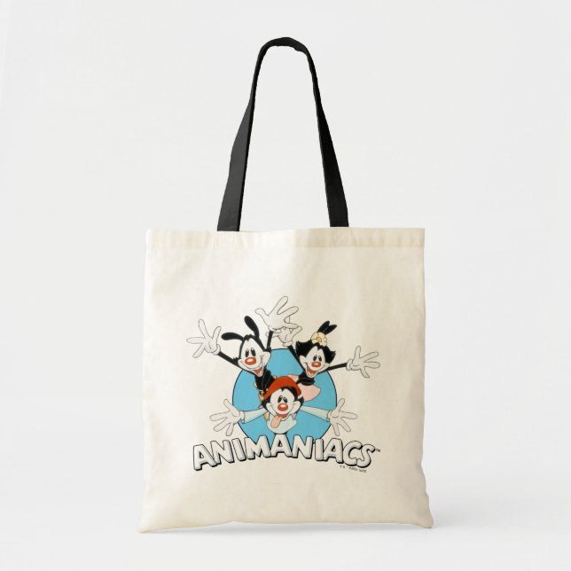 Bolso De Tela Animaniacs | Warner Siblings Arms Wide Graphic (Frente)