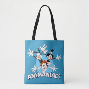 Bolso De Tela Animaniacs   Warner Siblings Arms Wide Graphic