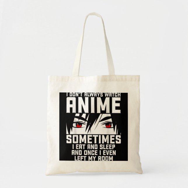 Bolso De Tela Anime Art Para Hombres Mujeres Chicas Adolescentes (Frente)