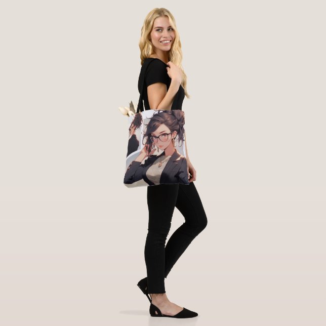 Bolso De Tela Anime chica jefe (Puesto)