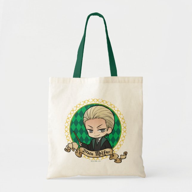 Bolso De Tela Anime Draco Malfoy (Frente)