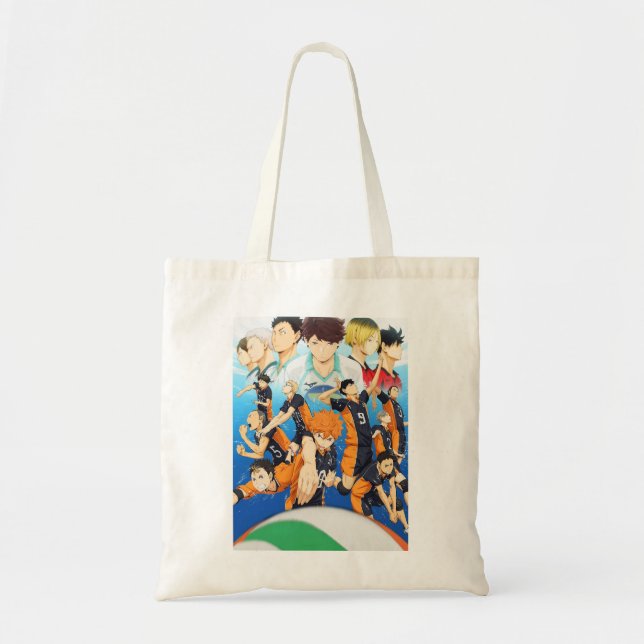 Bolso De Tela Anime Haikyuu eam Classic (Frente)