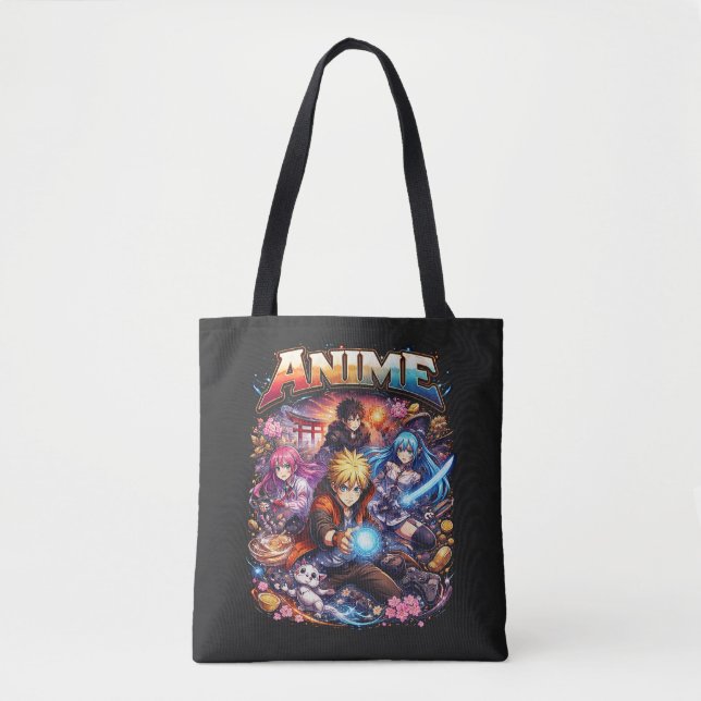 Bolso De Tela Anime Legends (Anverso)