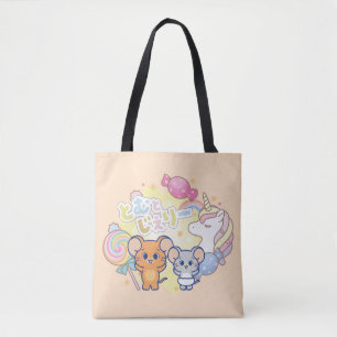 Bolso De Tela Anime Magical Candyland con Jerry y Tuffy
