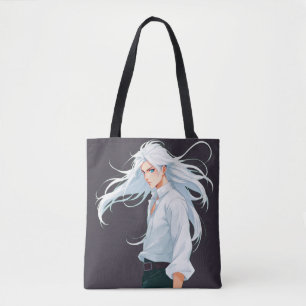 Bolso De Tela Anime Mystery Man Tote Bag