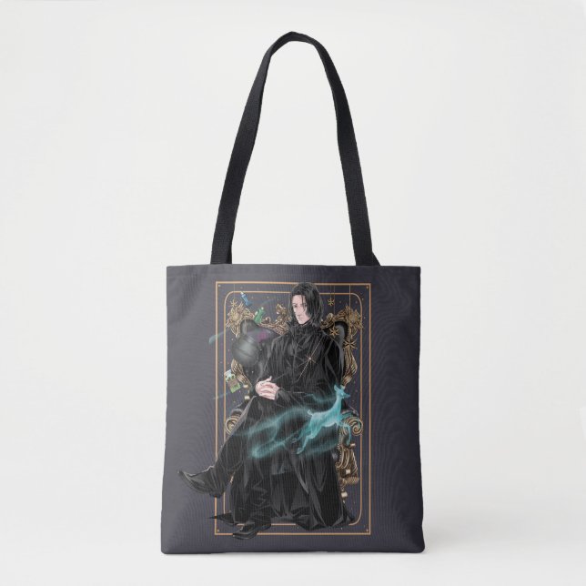 Bolso De Tela Anime Profesor Severus Snape sentado (Anverso)
