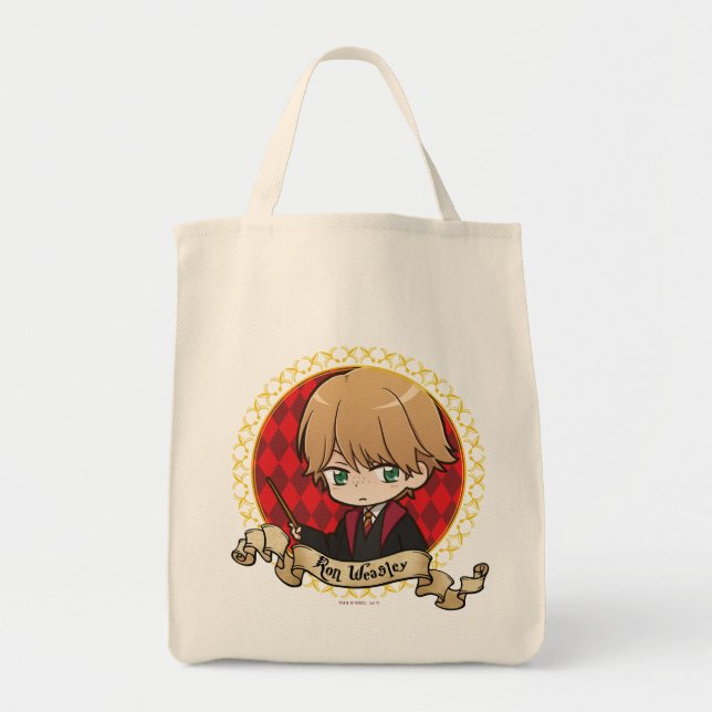 Bolso De Tela Anime Ron Weasley (Frente)