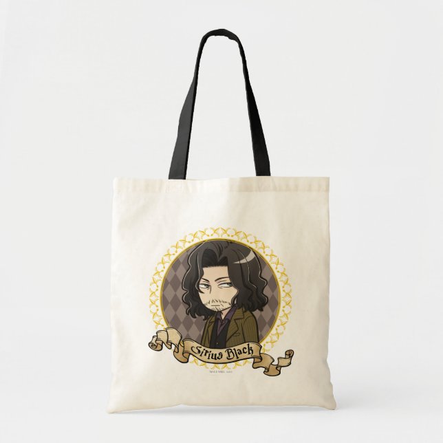 Bolso De Tela Anime Sirius Black (Frente)