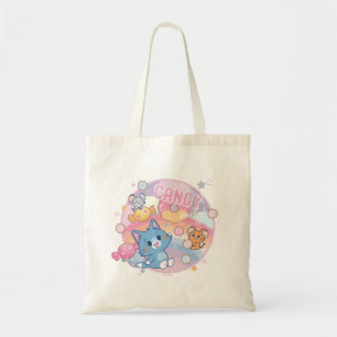 Bolso De Tela Anime Tom y Jerry Candy Fiesta