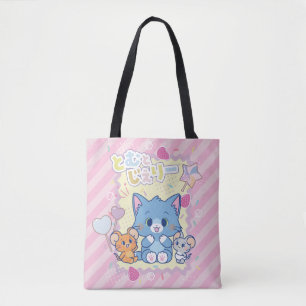 Bolso De Tela Anime Tom y Jerry Strawberry Fun