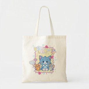 Bolso De Tela Anime Tom y Jerry Strawberry Fun