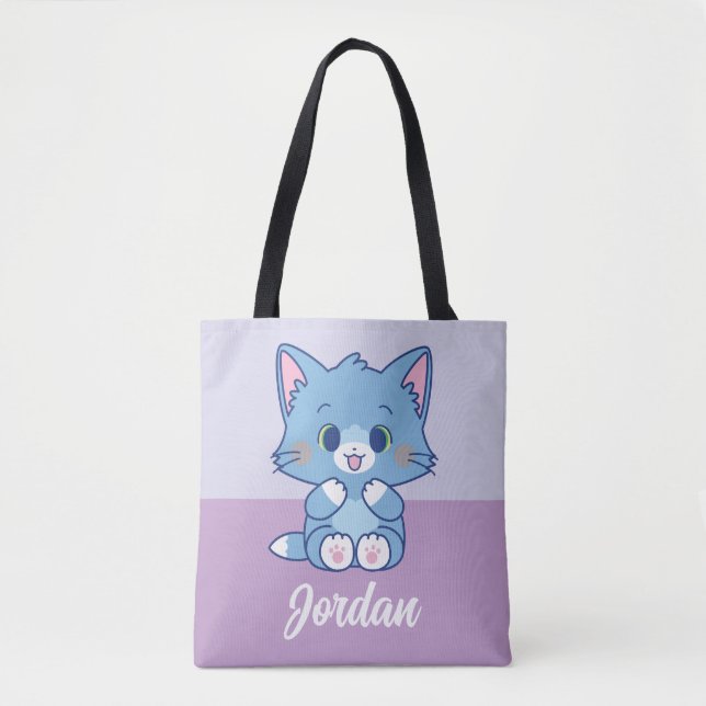 Bolso De Tela Anime Tom y Jerry - Tom (Anverso)