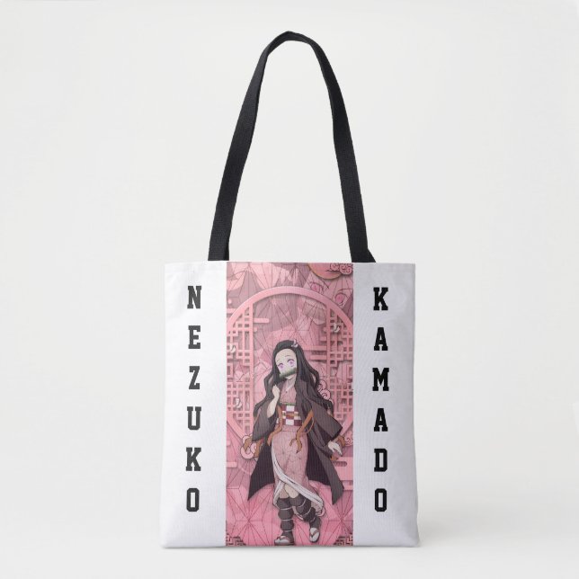 Bolso De Tela Anime Tote Bag - Nezuko (Anverso)