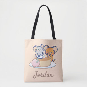 Bolso De Tela Anime Tuffy y Jerry Cheesecake