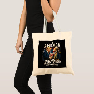 Bolso De Tela Aniversario de América 250º Trump Washington