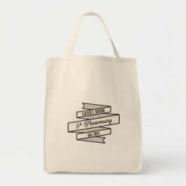 Bolso De Tela Aniversario del SNORT - tote del logotipo de la
