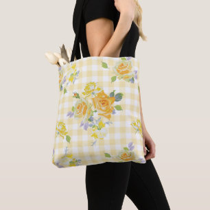 Bolso De Tela Anja buttercup Gingham 
