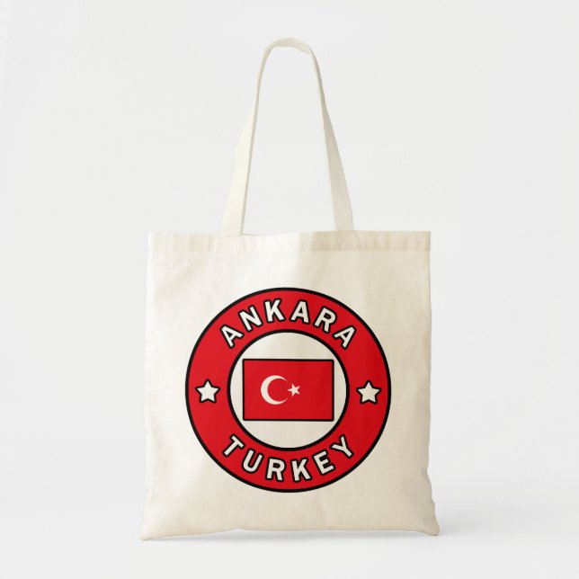 Bolso De Tela Ankara Turkey (Frente)
