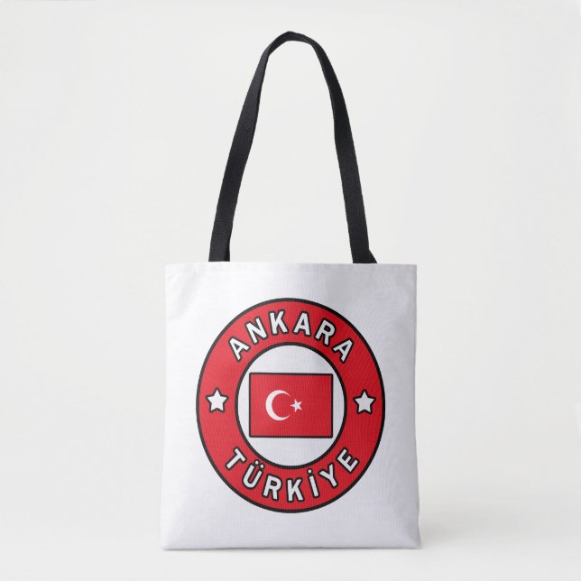 Bolso De Tela Ankara Türkiye (Anverso)