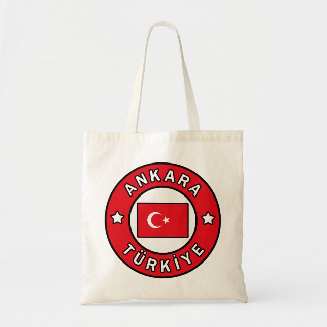 Bolso De Tela Ankara Türkiye (Frente)