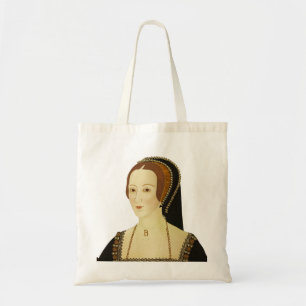 Bolso De Tela Anne Boleyn - ilustracion histórico