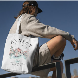 Bolso De Tela Annecy Francia – Venecia de los Alpes
