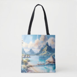 Bolso De Tela Año Aniversario Bora Bora Viajes de Polinesia Fran