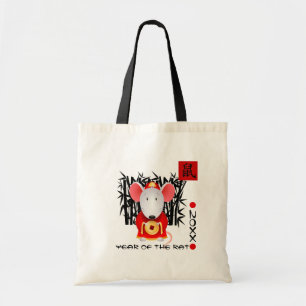 Bolso De Tela Año de la Rata en China Año Personalizado
