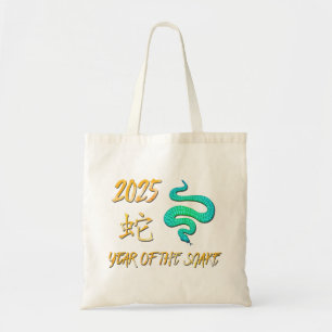 Bolso De Tela Año De La Serpiente 2025