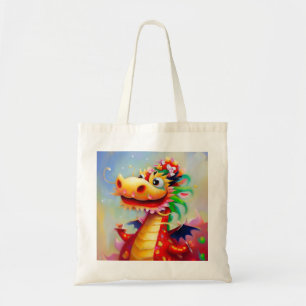 Bolso De Tela Año del dragón 4