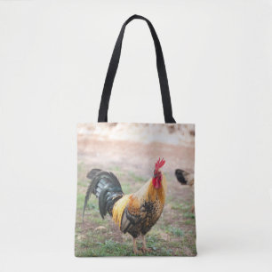 Bolso De Tela Año del tote del gallo