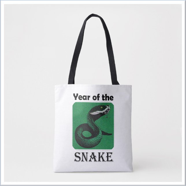 Bolso De Tela Año Guay de la serpiente zodiaco chino (Subido por el creador)