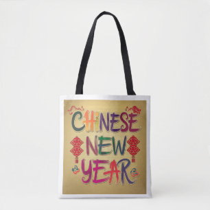Bolso De Tela Año Nuevo chino cambio