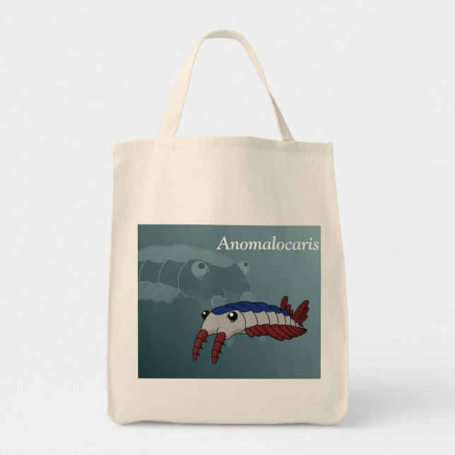 Bolso De Tela Anomalocaris - Animal prehistórico (Frente)