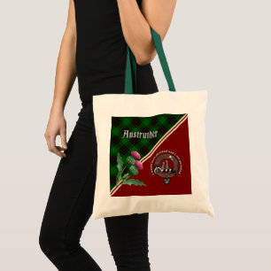 Bolso De Tela Anstruther Clan Badge & Tartan Tote Bag