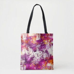 Bolso De Tela Antecedentes oscuros de resquicios abstractos