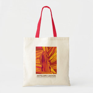 Bolso De Tela Antelope Canyon Arizona Viaje Arte Vintage