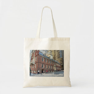 Bolso De Tela Antigua Casa de Gobierno en Boston Massachusetts