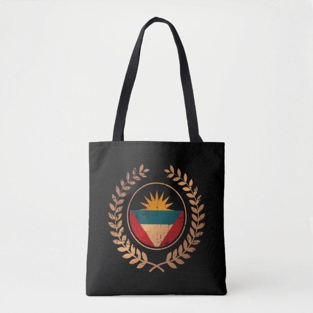 Bolso De Tela Antigua y Barbuda (Anverso)