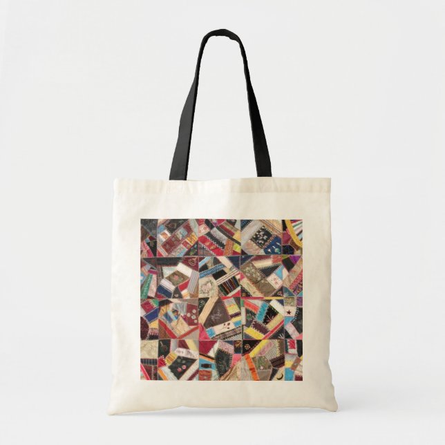 Bolso De Tela Antigüedad, era victoriana, callejón (Frente)
