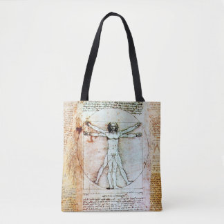 Bolso De Tela ANTIGUO HOMBRE VITRUVIANO Atraco Tote Bag