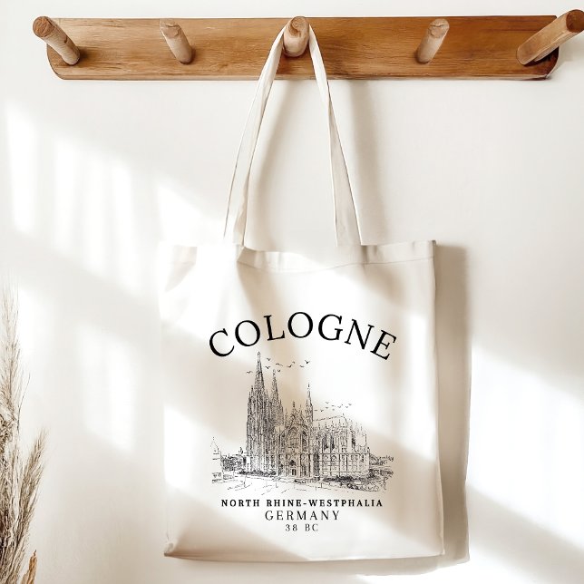 Bolso De Tela Antique Cologne Cathedral Germany Scenery (Subido por el creador)