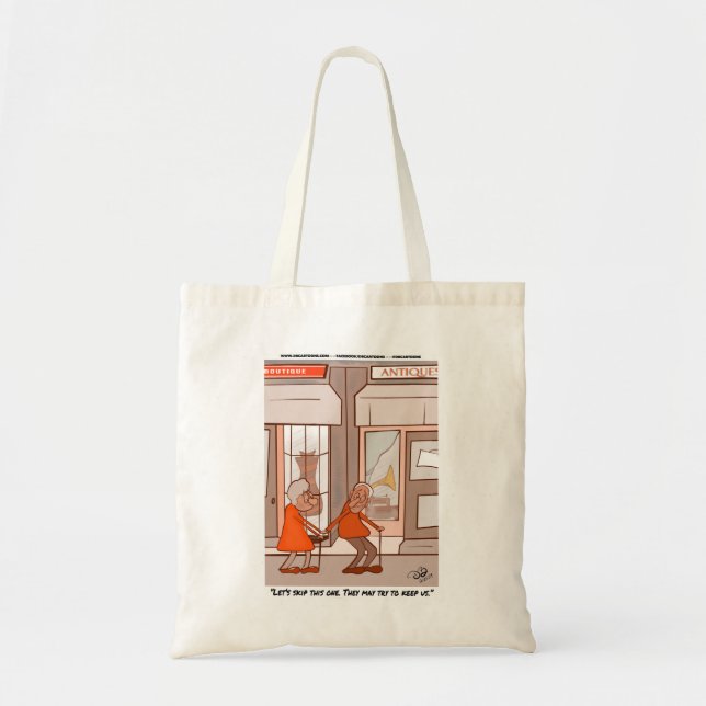 Bolso De Tela Antiques Tote Bag (Frente)