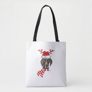 Bolso De Tela Antlers De Perro Puntero Alemán De Corto Corto