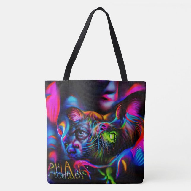Bolso De Tela Antrofobia (Anverso)