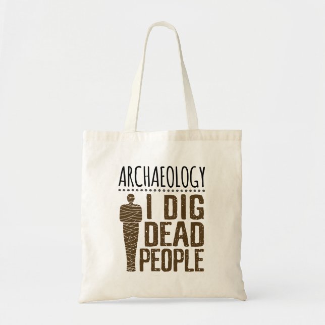 Bolso De Tela Antropología de la arqueología: Mumami de personas (Frente)