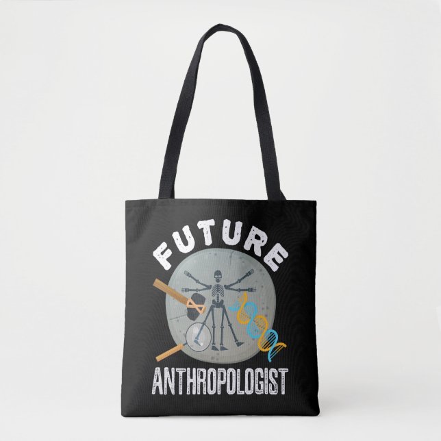 Bolso De Tela Antropólogo Futuro (Anverso)