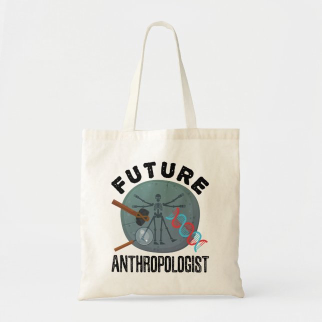Bolso De Tela Antropólogo Futuro (Frente)
